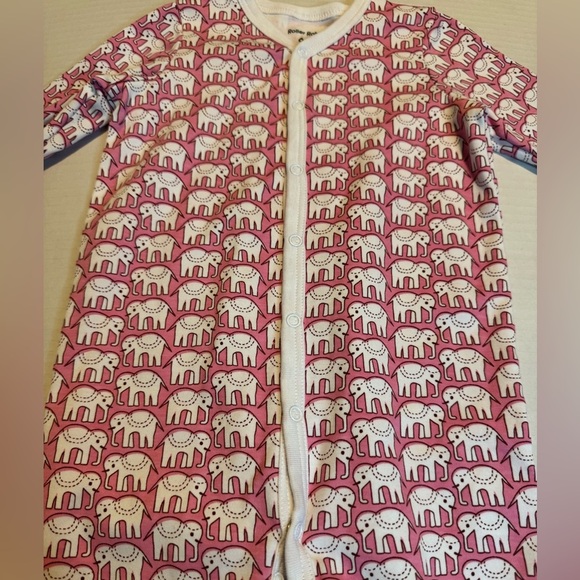 Roller Rabbit Elephant Pajamas Size 6-9M - Picture 2 of 3
